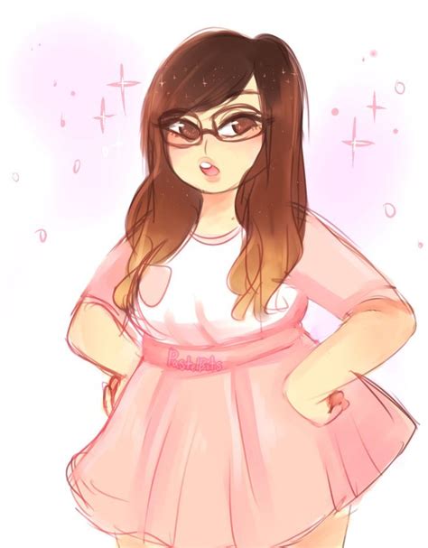 cute chubby anime girl by Lolomat3000 on DeviantArt